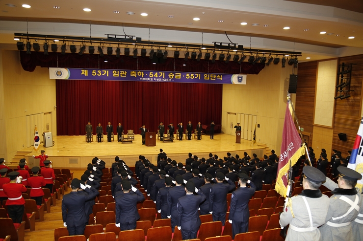 2015年度学军团授衔、升级、入团仪式